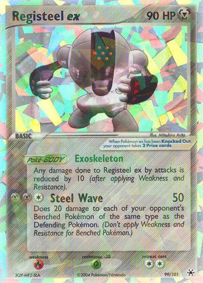 Registeel ex 99 — EX Hidden Legends