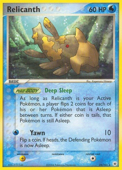 Relicanth 24 — EX Hidden Legends