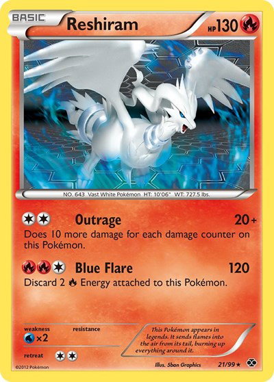 Reshiram 21 — Next Destinies