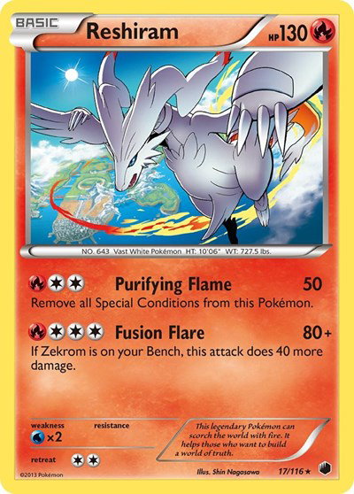 Reshiram 17 — Plasma Freeze