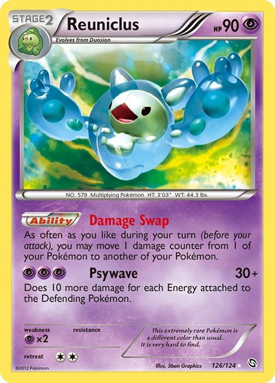 Reuniclus 126 — Dragons Exalted