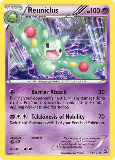 Reuniclus 44 — Plasma Blast