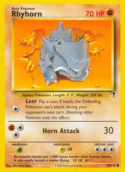 Rhyhorn 90 — Legendary Collection