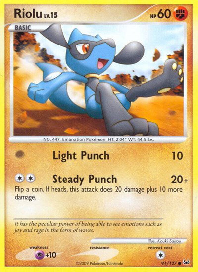 Riolu 91 — Platinum