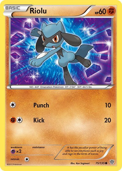 Riolu (75) 75 — Plasma Storm