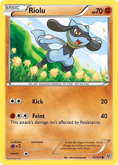 Riolu (76) 76 — Plasma Storm