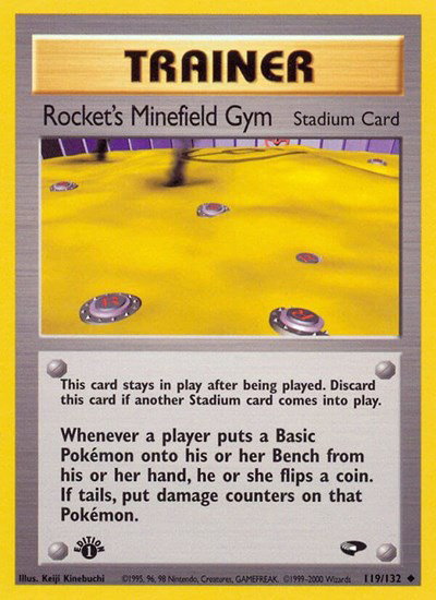 Rocket's Minefield Gym 119 — Gym Challenge