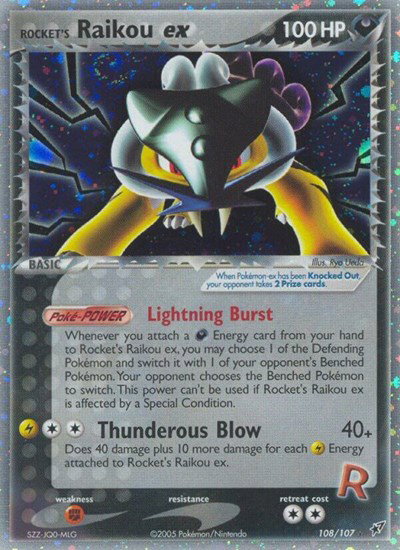 Rocket's Raikou ex 