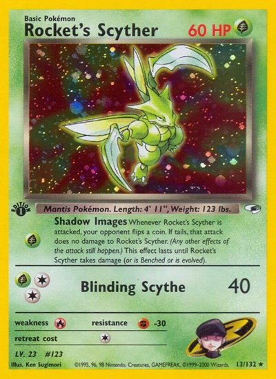 Rocket's Scyther 13 — Gym Heroes