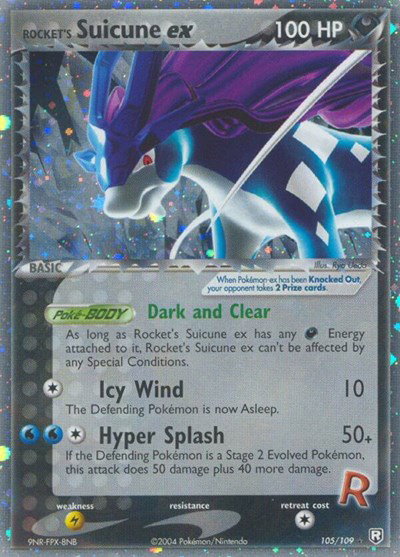 Rocket's Suicune ex 
