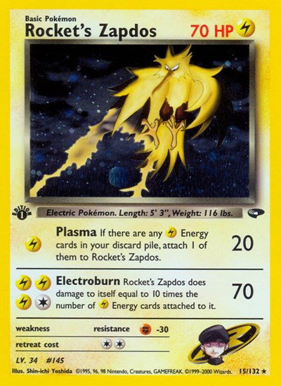 Rocket's Zapdos 15 — Gym Challenge