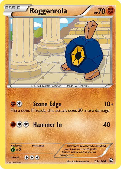 Roggenrola 65 — Dragons Exalted