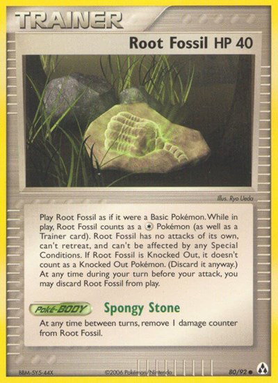 Root Fossil 80 — EX Legend Maker