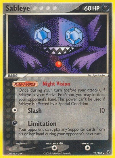 Sableye 23 — EX Deoxys