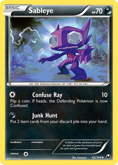 Sableye 62 — Dark Explorers