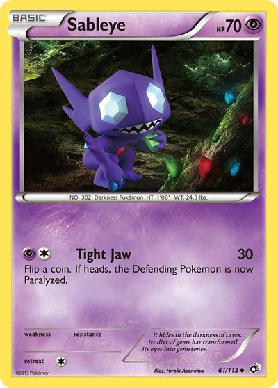Sableye 61 — Legendary Treasures