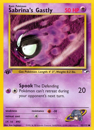 Sabrina's Gastly 93 — Gym Heroes