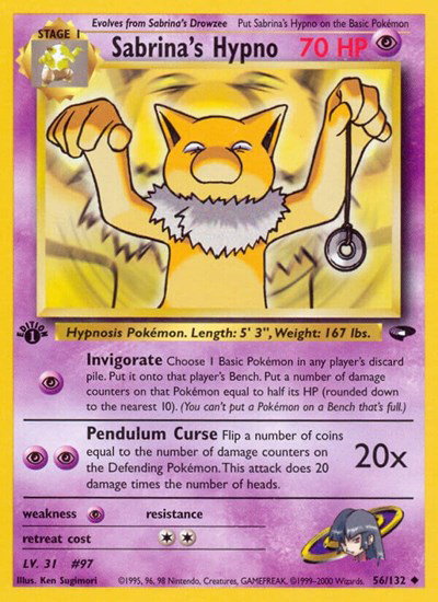 Sabrina's Hypno 56 — Gym Challenge