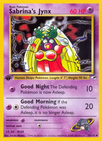 Sabrina's Jynx 59 — Gym Heroes