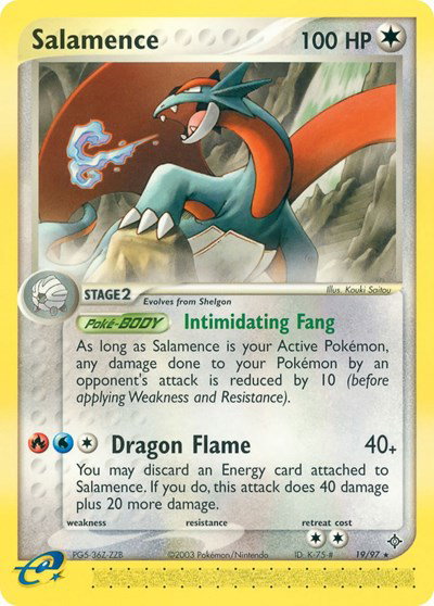 Salamence (19) 19 — EX Dragon