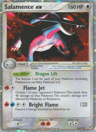 Salamence ex 103 — EX Deoxys