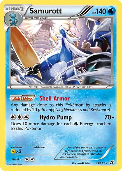 Samurott 39 — Legendary Treasures