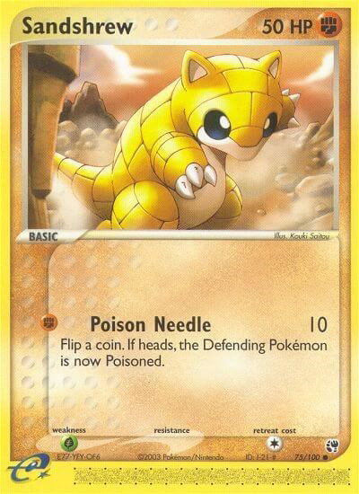 Sandshrew 75 — EX Sandstorm