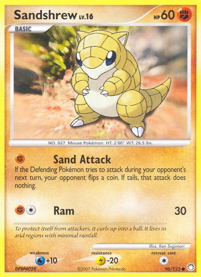 Sandshrew 96 — Mysterious Treasures