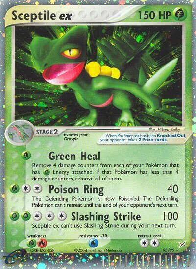 Sceptile ex 93 — EX Team Magma vs Team Aqua