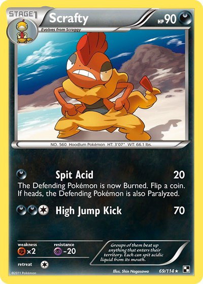 Scrafty 69 — Black and White