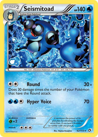 Seismitoad 42 — Legendary Treasures