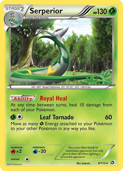Serperior 8 — Legendary Treasures