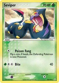 Seviper 32 — EX Holon Phantoms