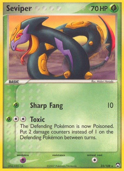 Seviper 23 — EX Power Keepers