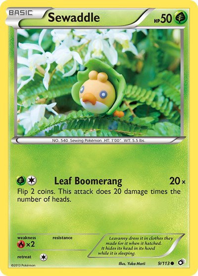 Sewaddle 9 — Legendary Treasures