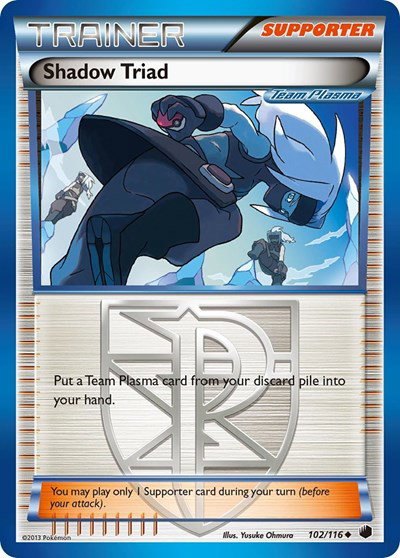 Shadow Triad (Team Plasma) - 102 - Plasma Freeze Pokemon - Collectr
