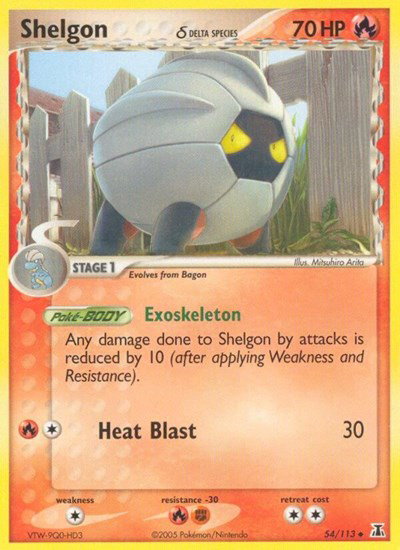 Shelgon 54 — EX Delta Species
