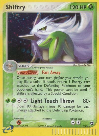 Shiftry (12) 12 — EX Sandstorm
