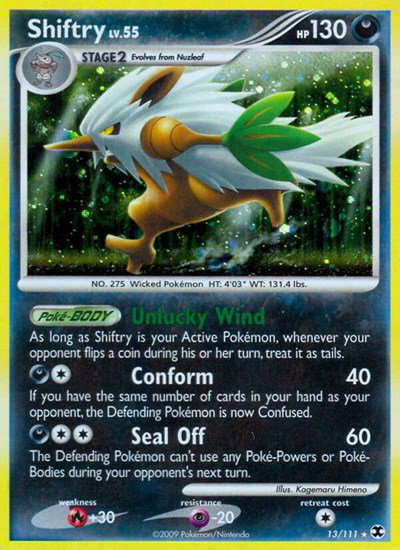 Shiftry 13 — Rising Rivals