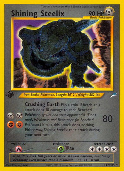 Shining Steelix 112 — Neo Destiny