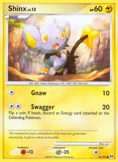 Shinx 74/99 — Platinum Arceus