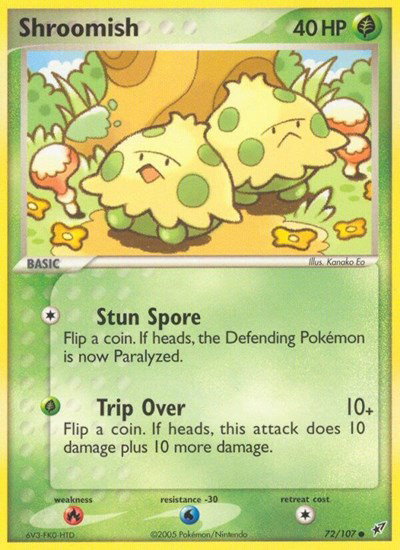 Shroomish 72 — EX Deoxys