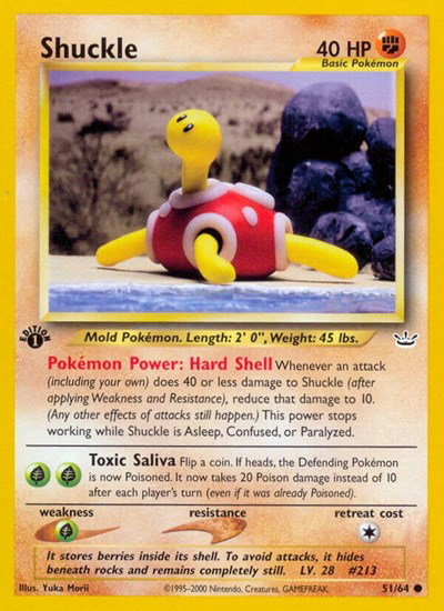 Shuckle 51 — Neo Revelation