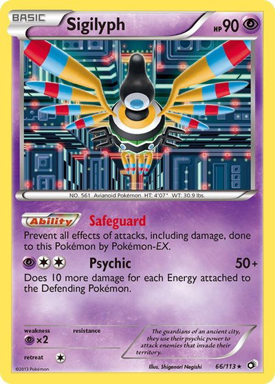 Sigilyph 66 — Legendary Treasures