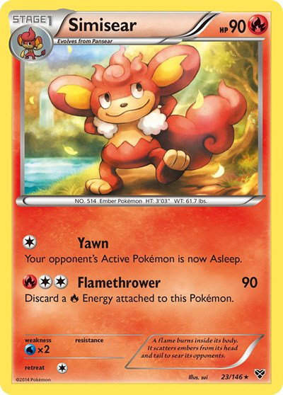 Simisear 23 — XY Base Set