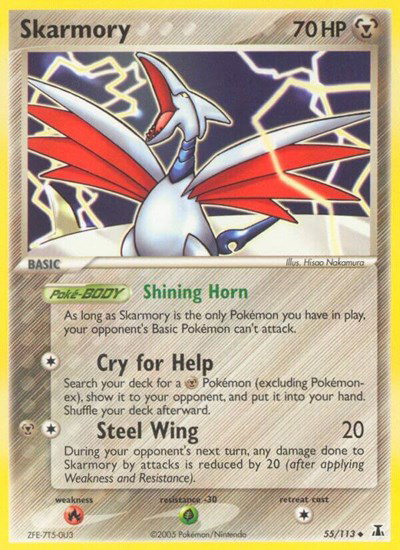 Skarmory 55 — EX Delta Species