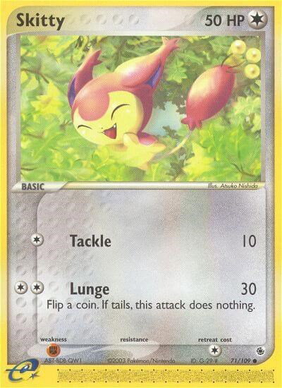 Skitty (71) 71 — EX Ruby & Sapphire