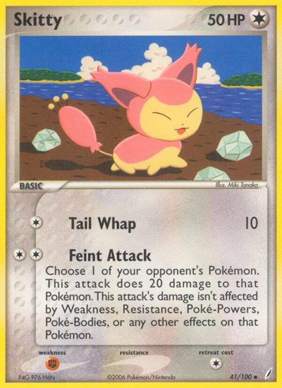 Skitty 41 — EX Crystal Guardians