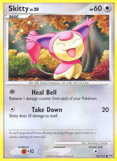 Skitty 93 — Platinum