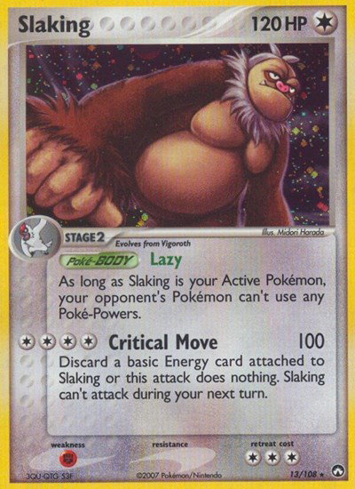 Slaking 13 — EX Power Keepers